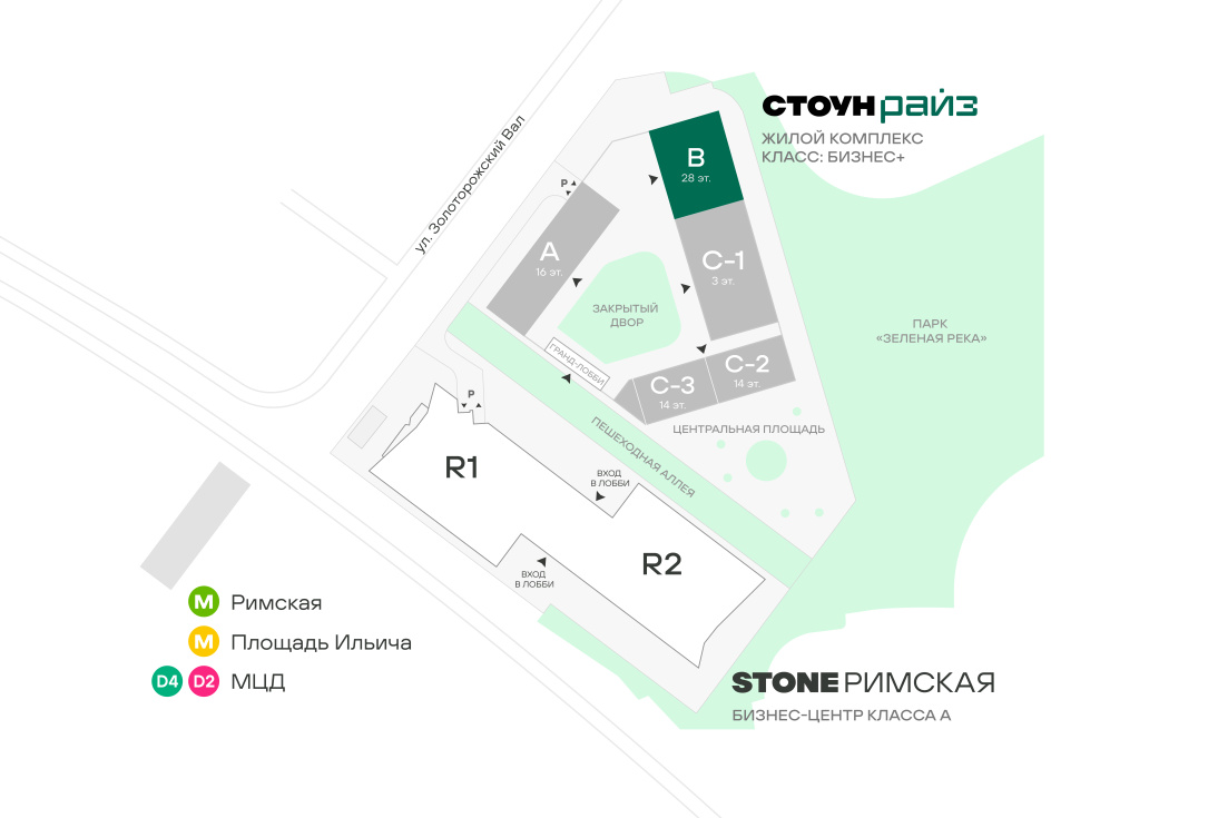 Планировка лота