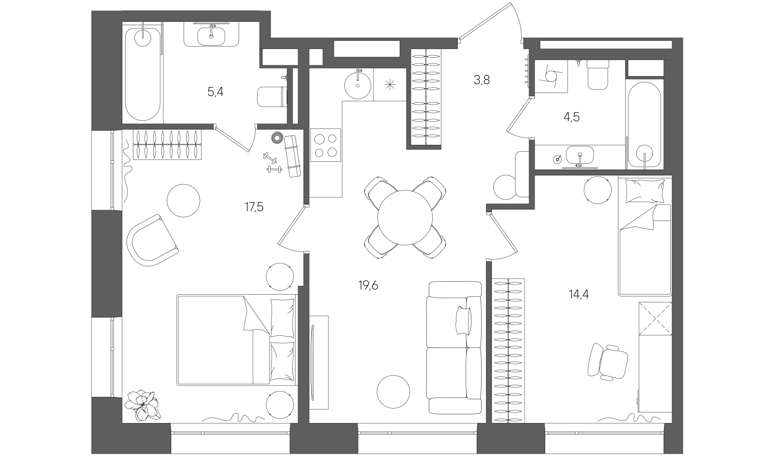 Планировка лота